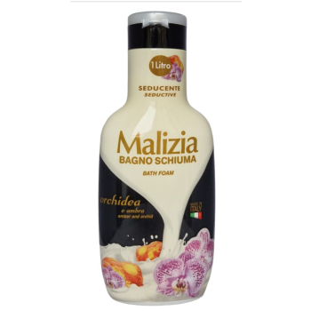 MALIZIA BAGNO SCHIUMA ORCHIDEA E AMBRA - PŁYN DO KĄPIELI ORCHIDEA & BURSZTYN (1000 ml)
